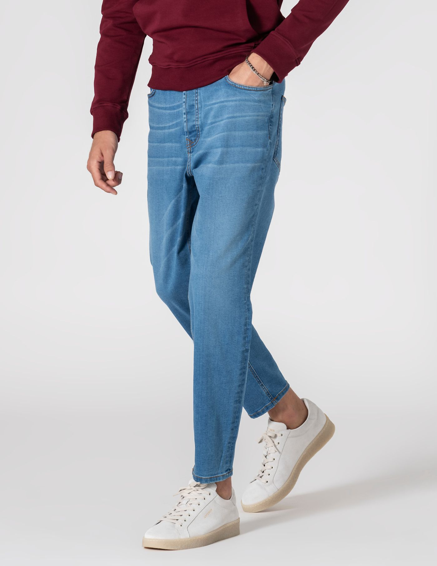 CALÇA DE GANGA STRAIGHT FIT LIGHT