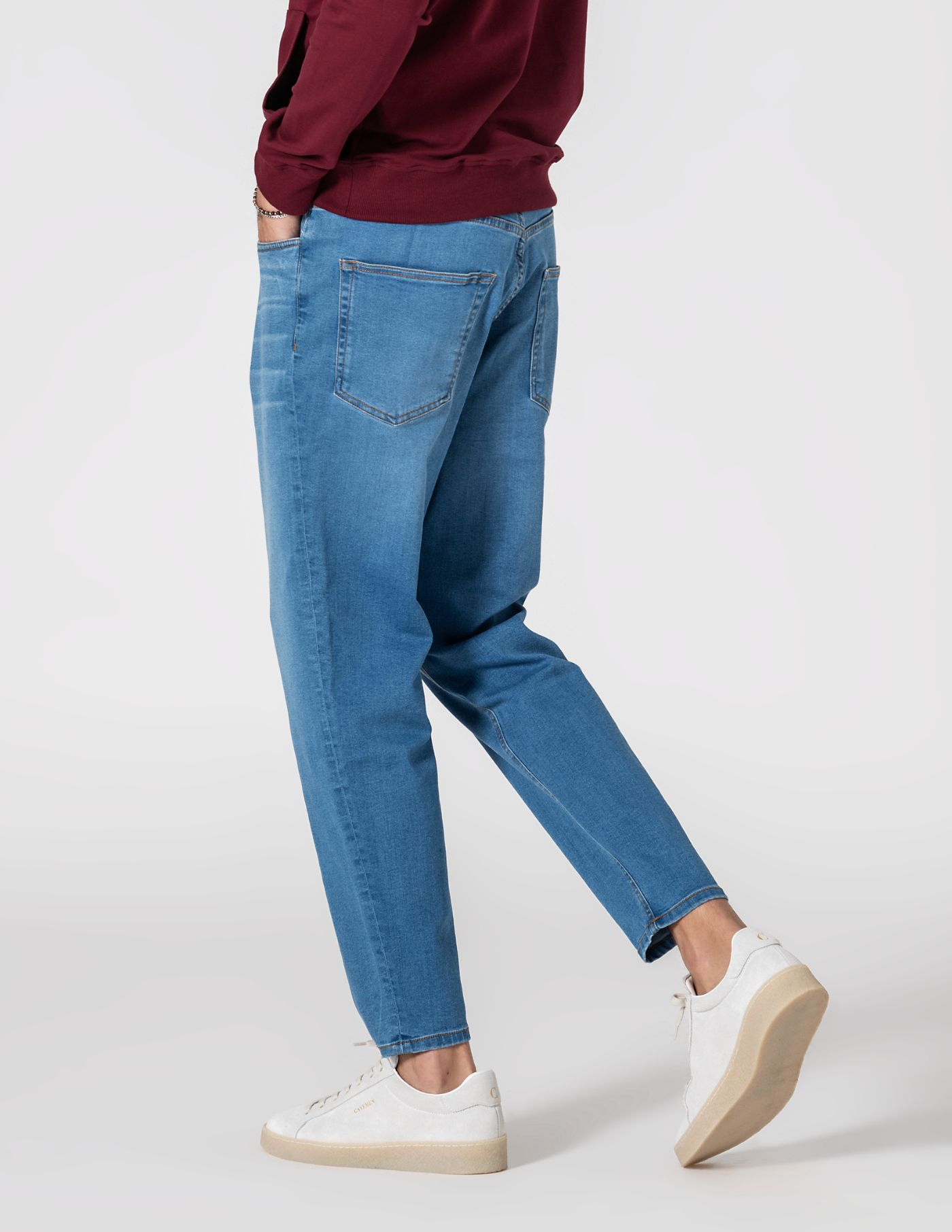 CALÇA DE GANGA STRAIGHT FIT LIGHT