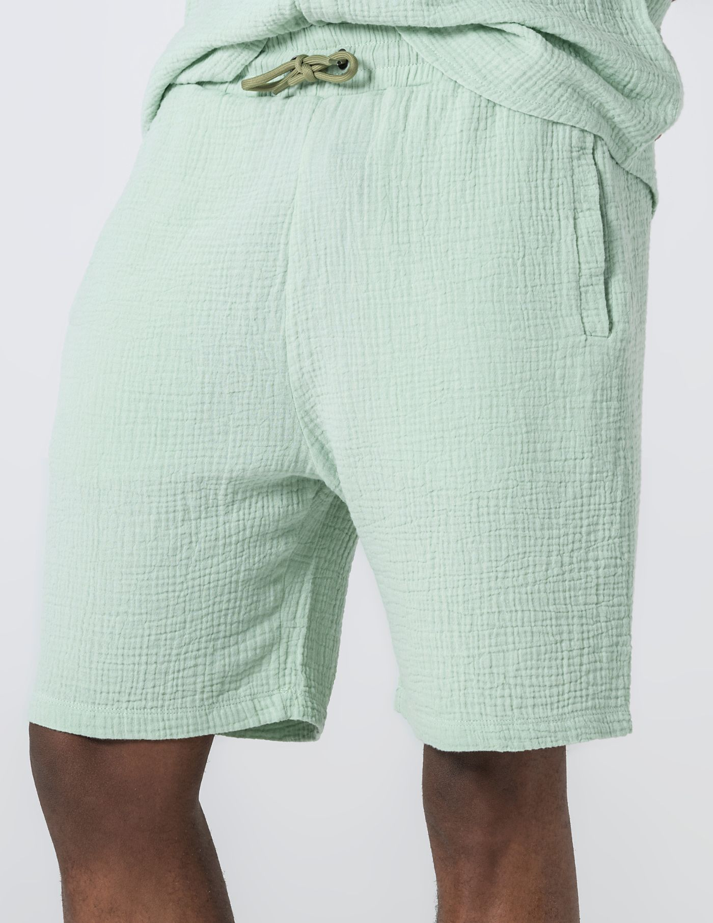 CALÇÕES MUSSELINA PISTÁCIO