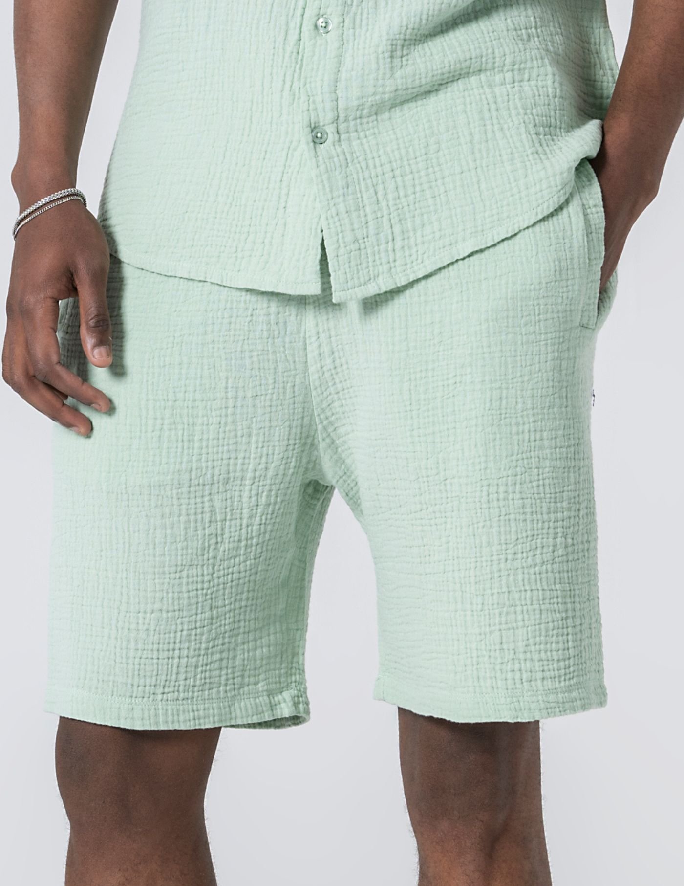 CALÇÕES MUSSELINA PISTÁCIO