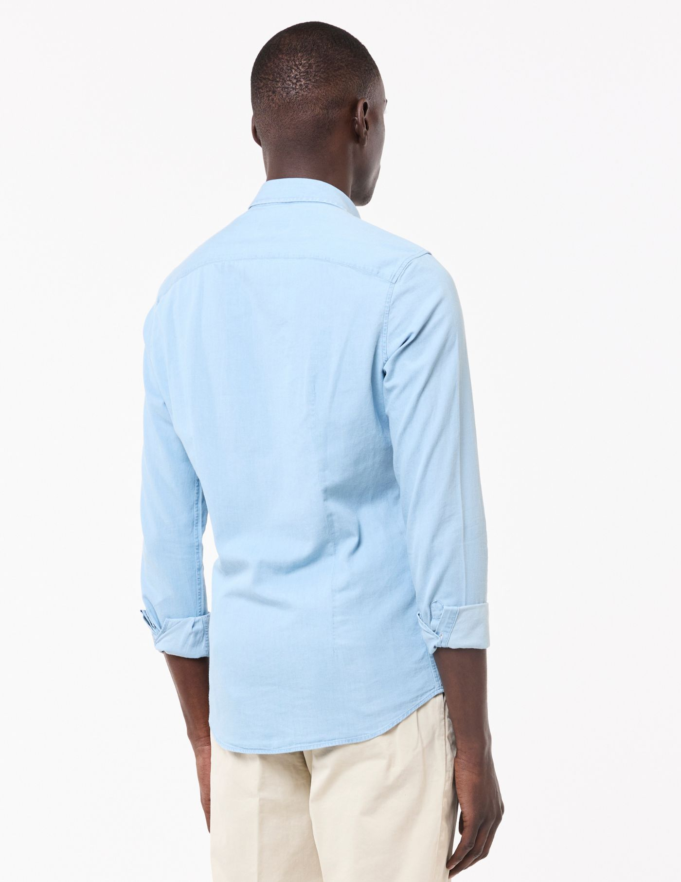 CAMISA DE GANGA COM BOLSOS 