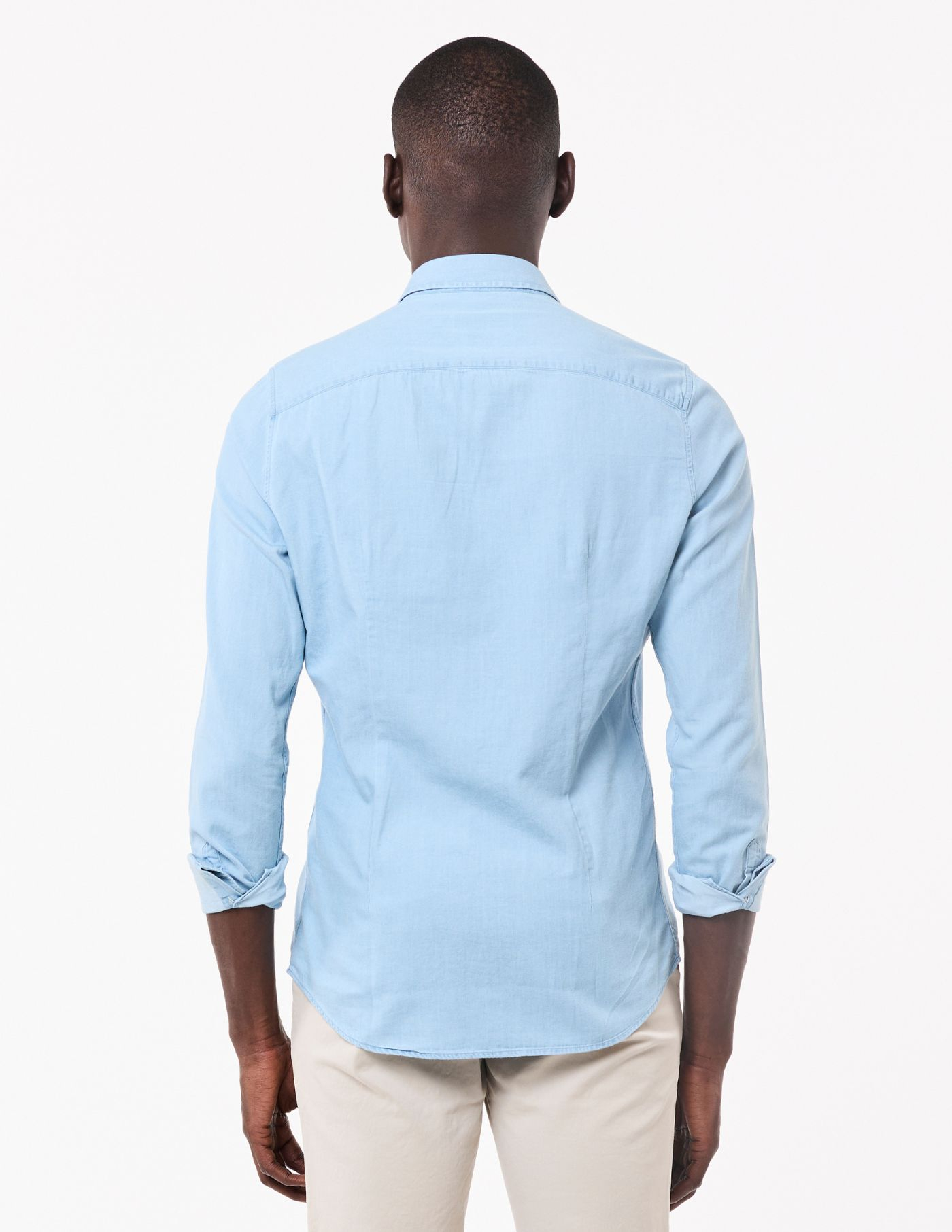 CAMISA DE GANGA CLARA