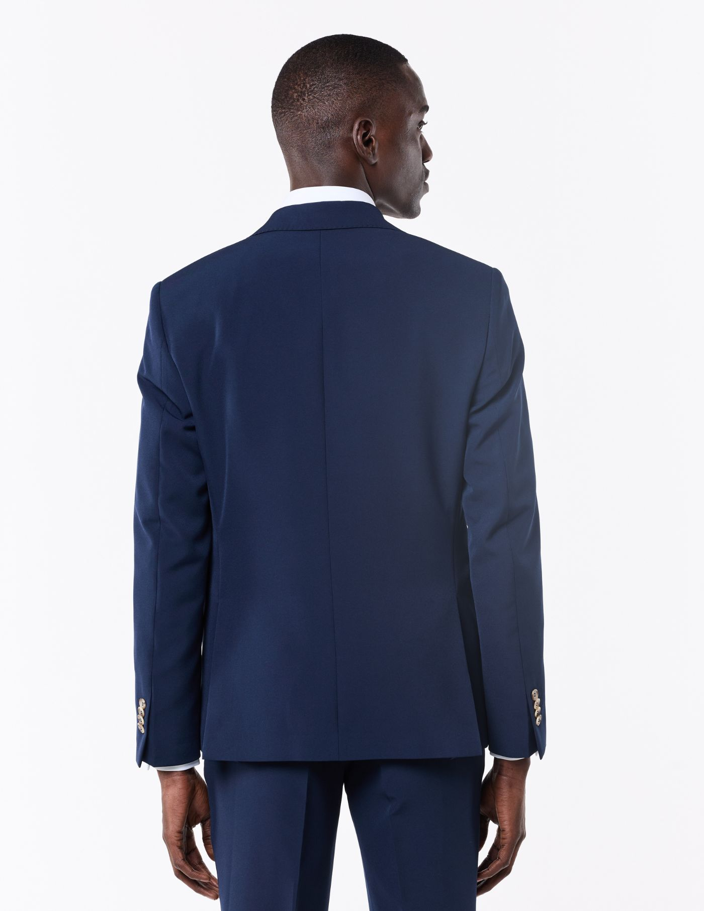 FATO SLIM FIT AZUL MARINHO (PICK STITCH)