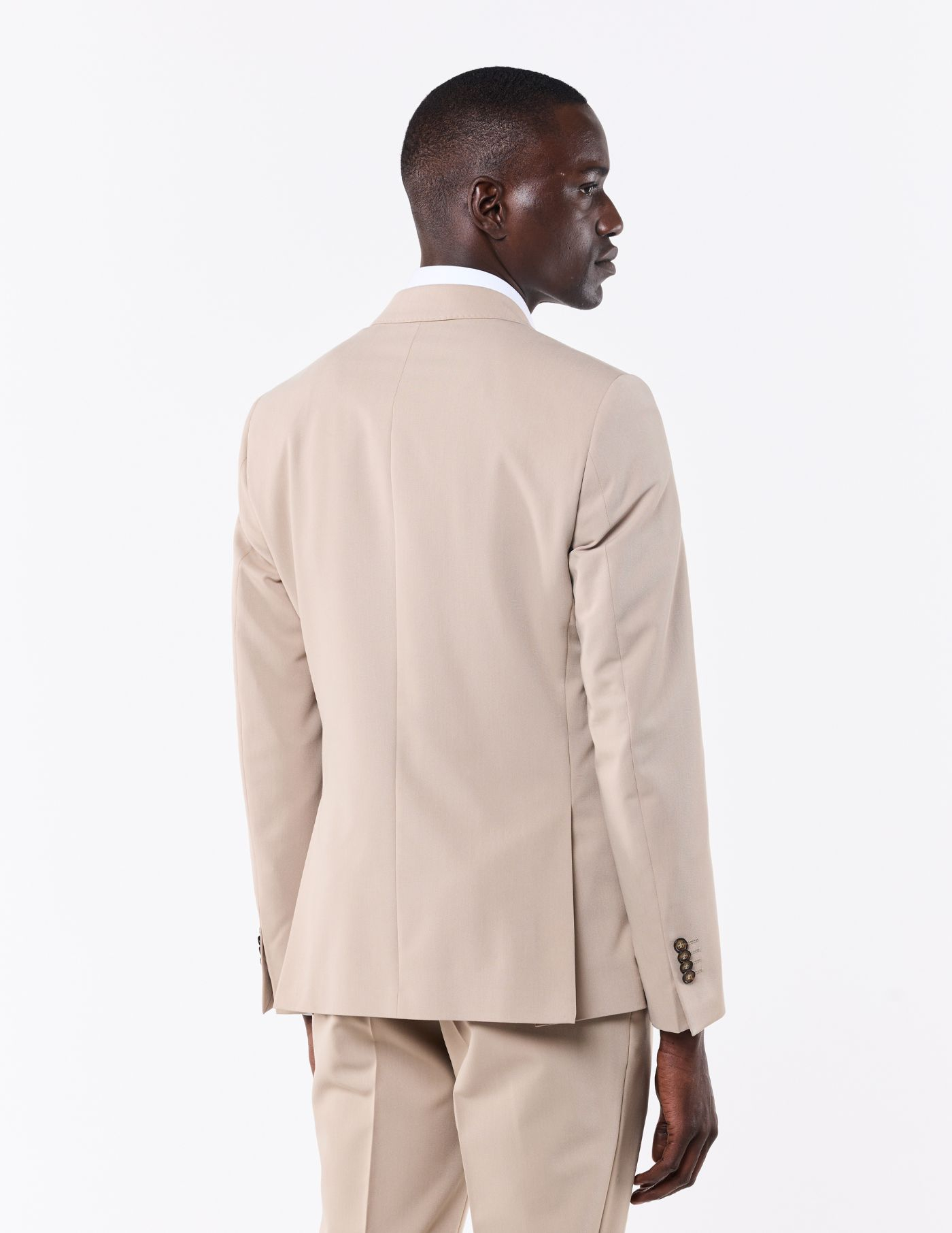 FATO TRESPASSE SLIM FIT BEGE (PICK STITCH)