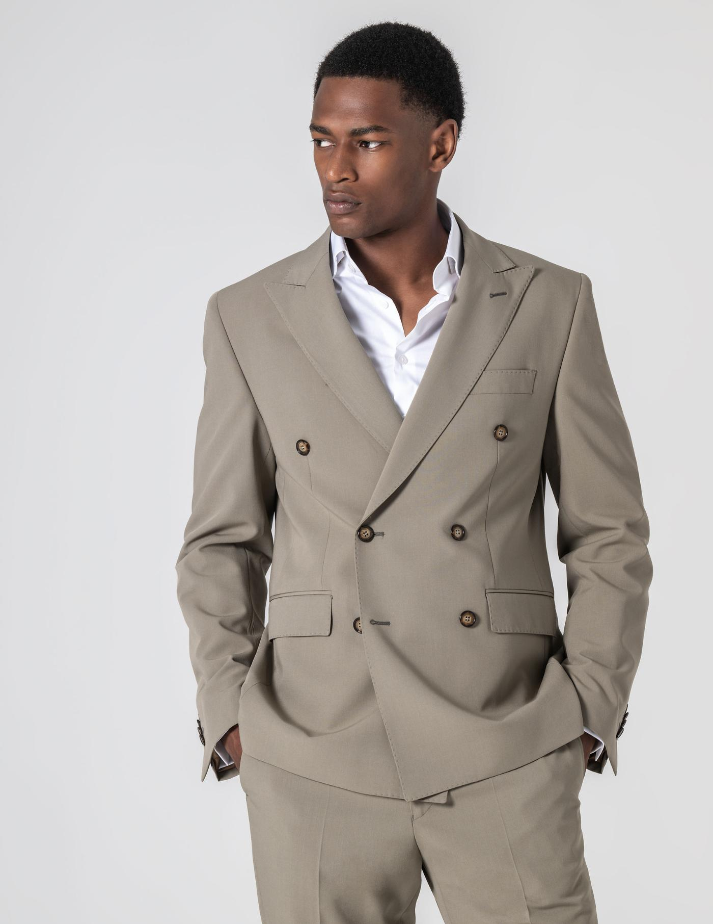 FATO TRESPASSE SLIM FIT VERDE PASTEL (PICK STITCH)