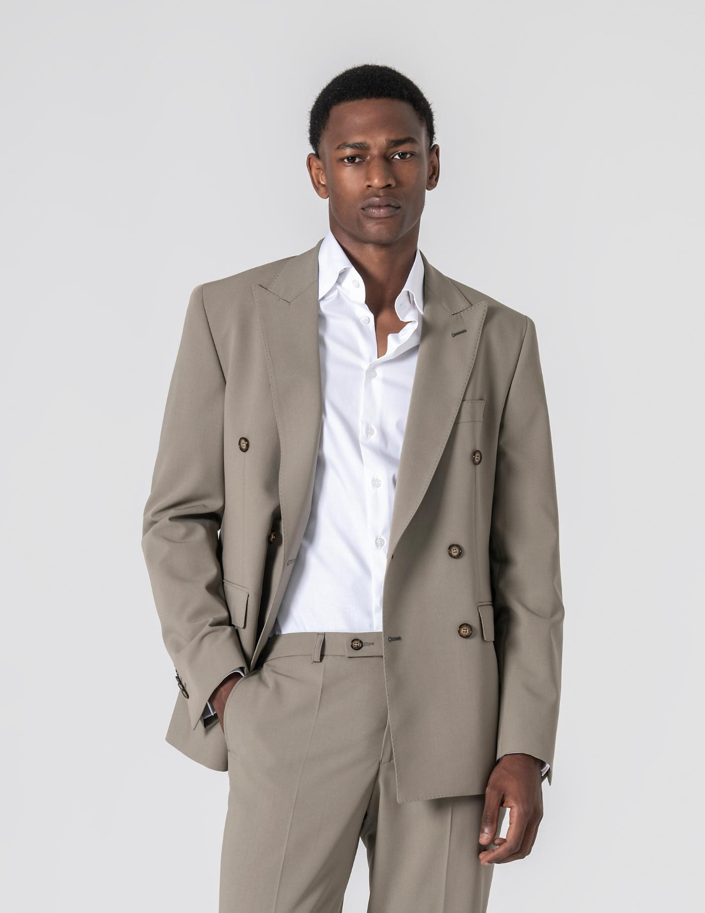 FATO TRESPASSE SLIM FIT VERDE PASTEL (PICK STITCH)