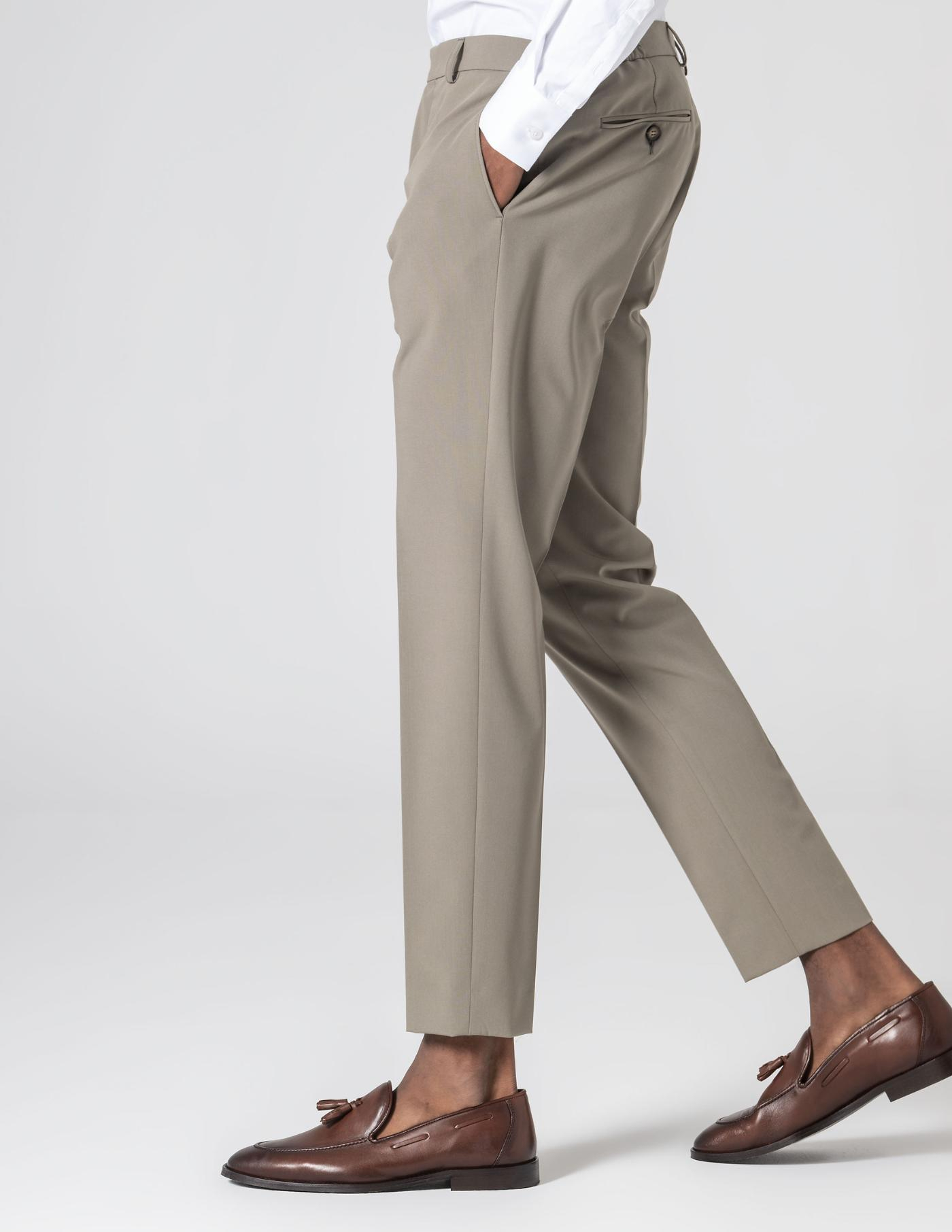 FATO TRESPASSE SLIM FIT VERDE PASTEL (PICK STITCH)