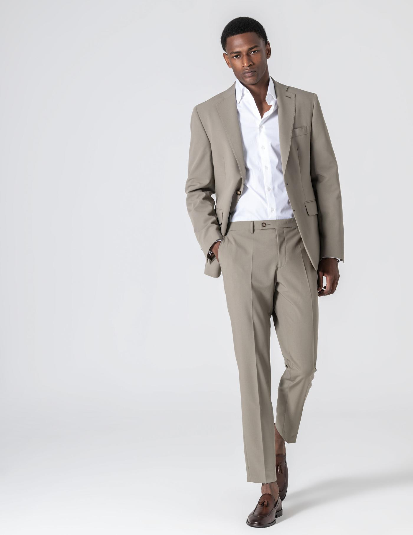 FATO SLIM FIT VERDE PASTEL (PICK STITCH)