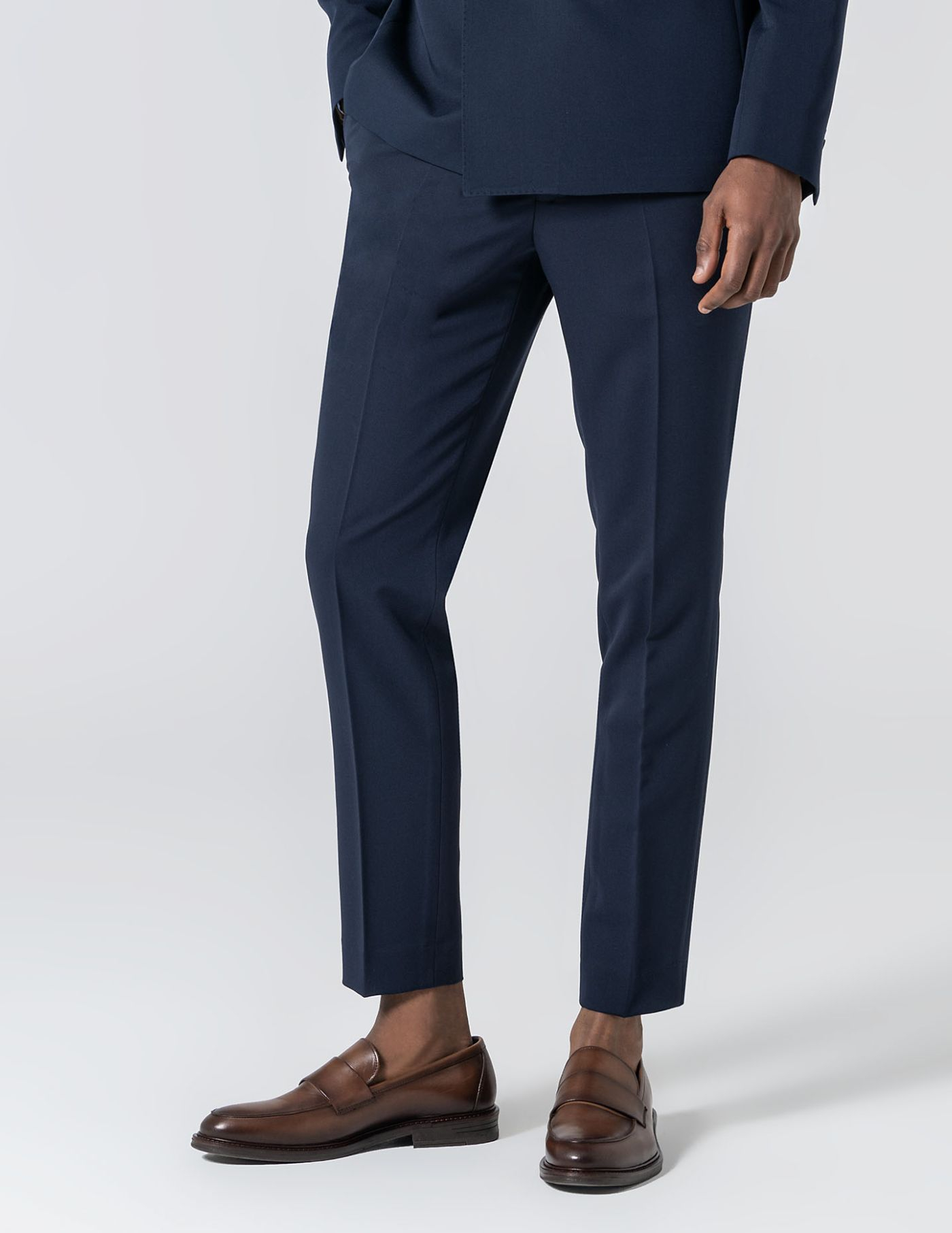 FATO TRESPASSE SLIM FIT AZUL MARINHO (PICK STITCH)