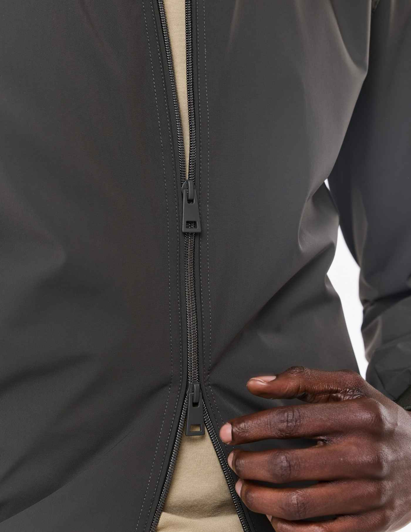 CASACO PARKA TECIDO TÉCNICO VERDE