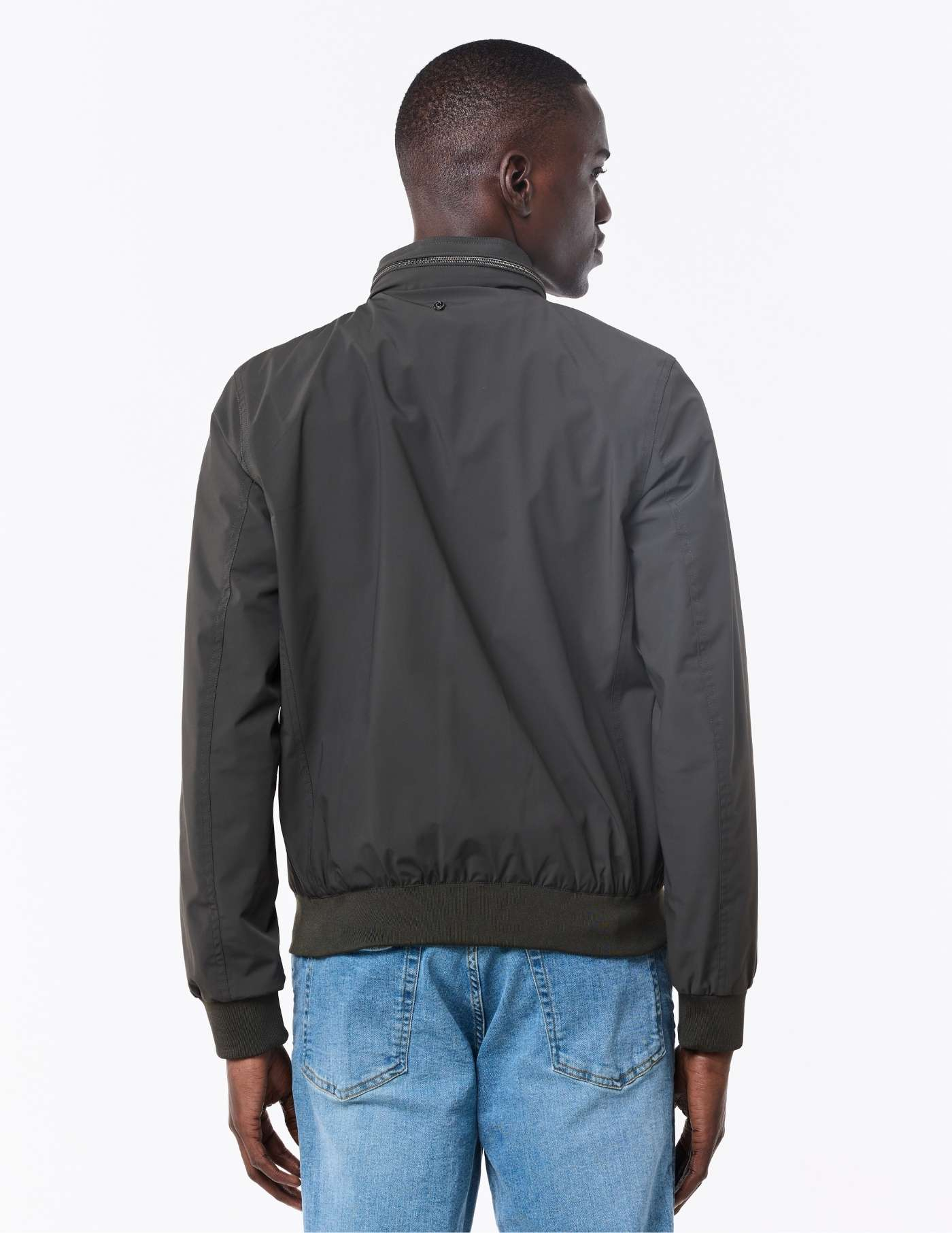 CASACO PARKA TECIDO TÉCNICO VERDE