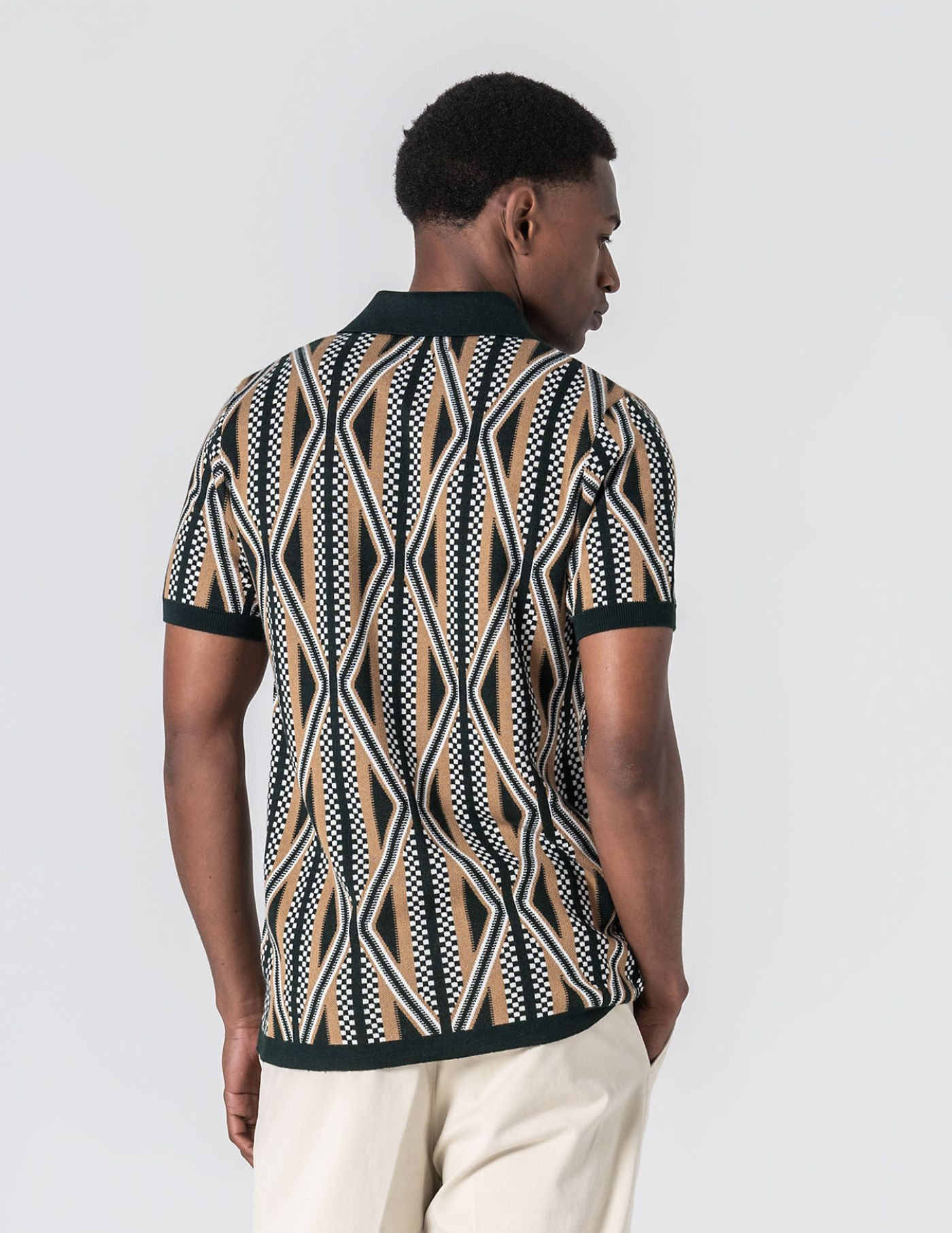 POLO CAMISEIRO JACQUARD