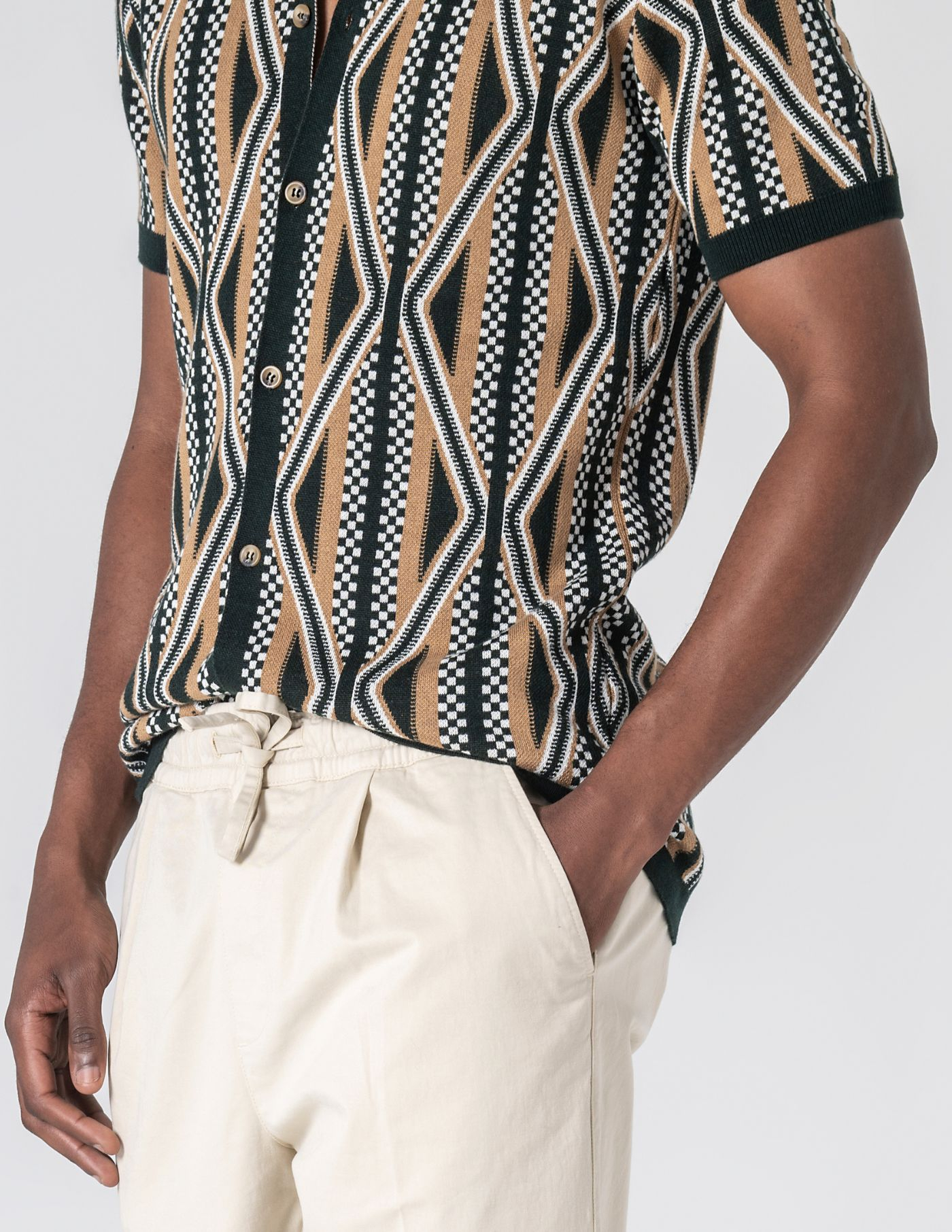 POLO CAMISEIRO JACQUARD