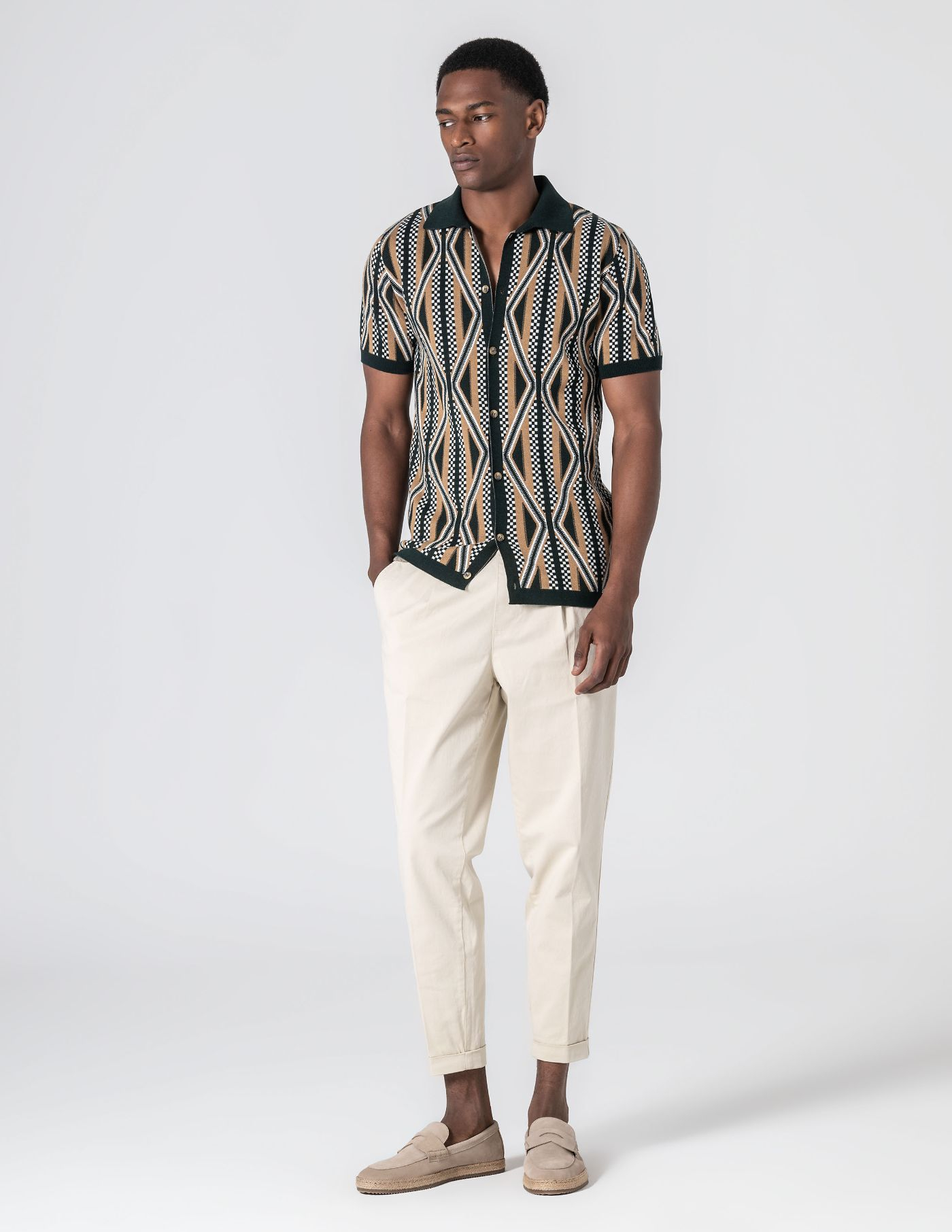 POLO CAMISEIRO JACQUARD