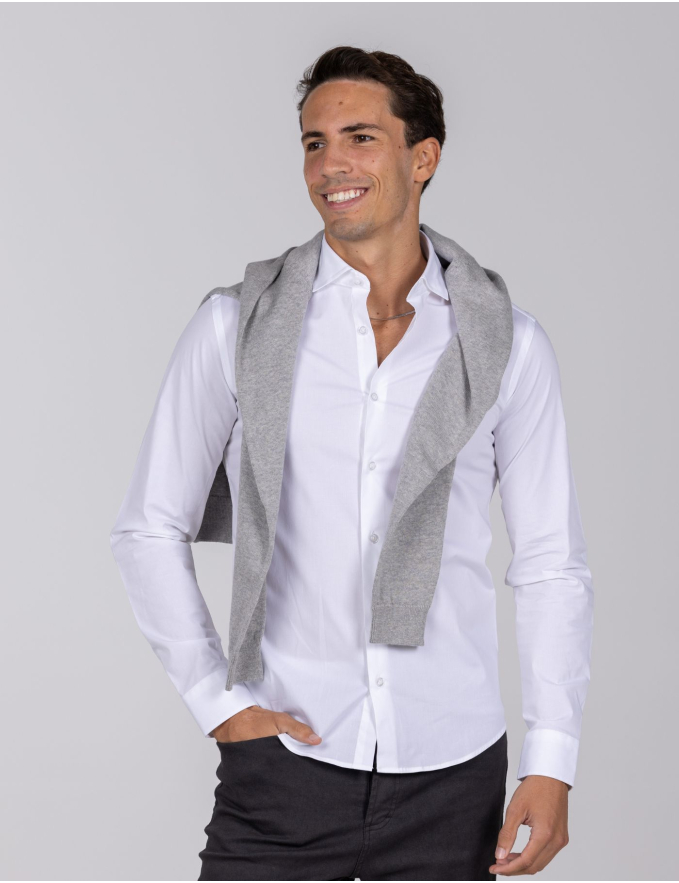 CAMISA STRETCH BRANCA