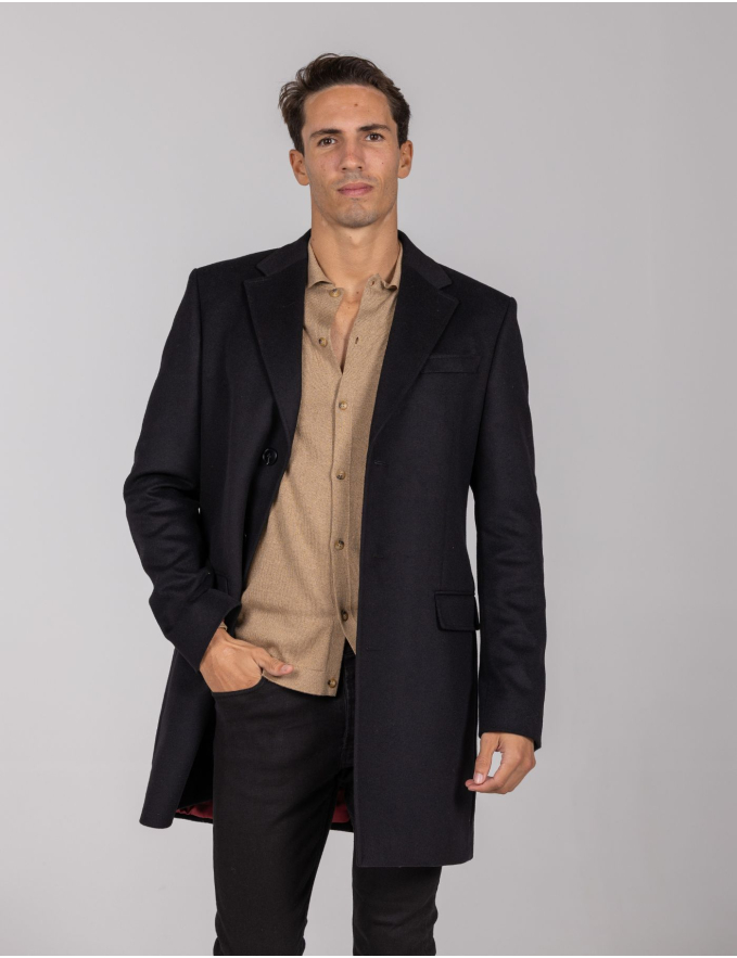 SOBRETUDO DE LÃ PRETO