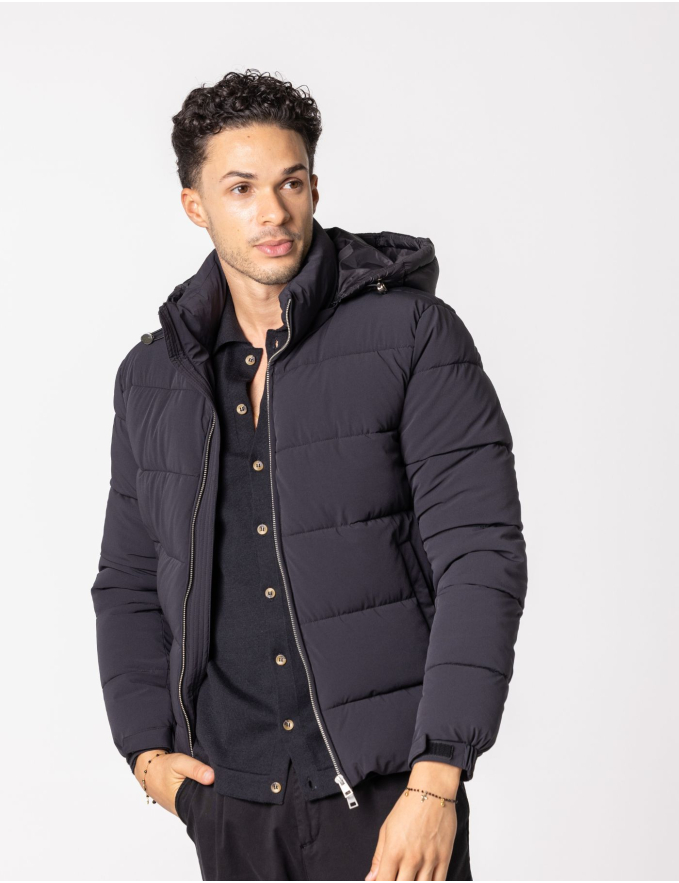 BLUSÃO TERMORREGULADOR ACOLCHOADO PRETO