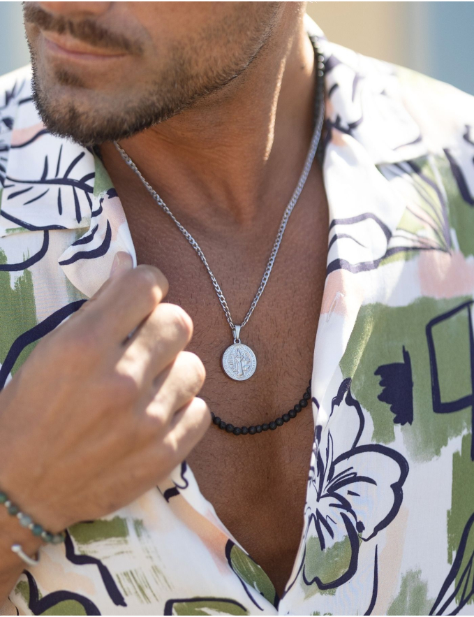 COLAR COM PENDENTE REDONDO