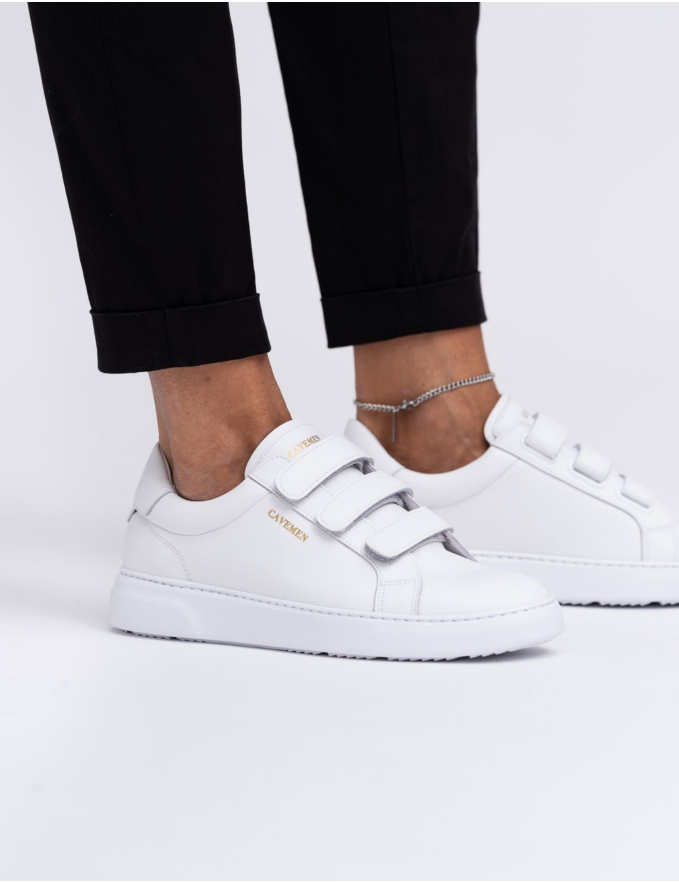 SAPATILHA DE VELCRO BRANCA