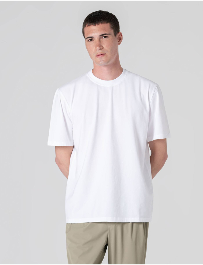  T-SHIRT OVERSIZE STRETCH BRANCA