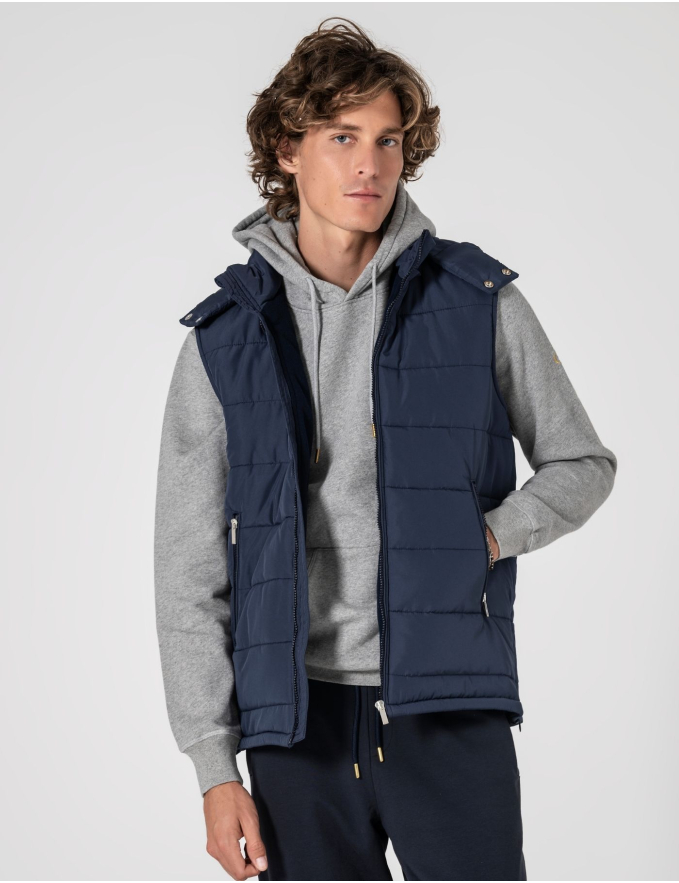  COLETE IMPERMEÁVEL CARDADO AZUL