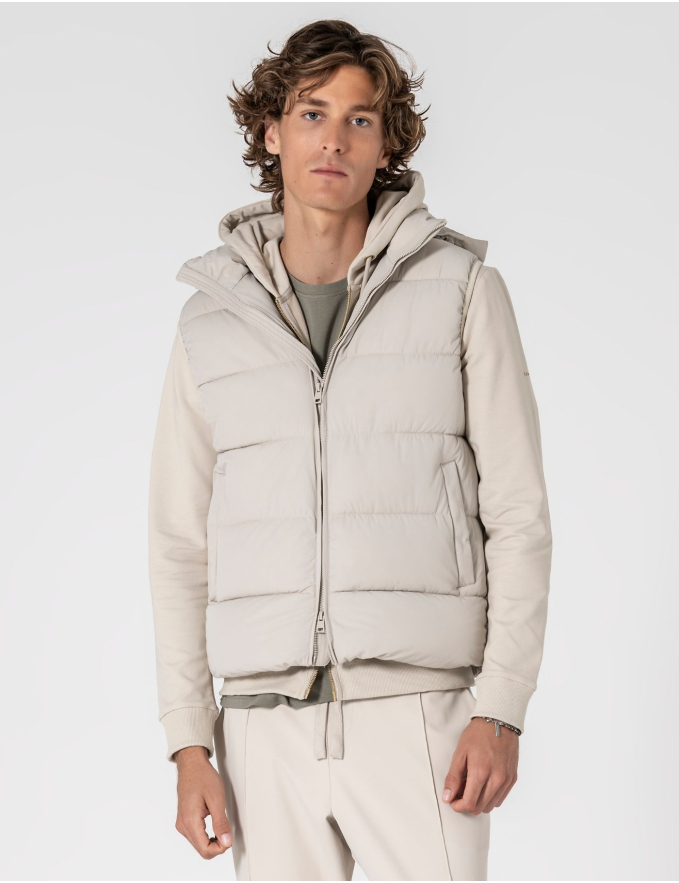 COLETE TERMORREGULADOR ACOLCHOADO CRU