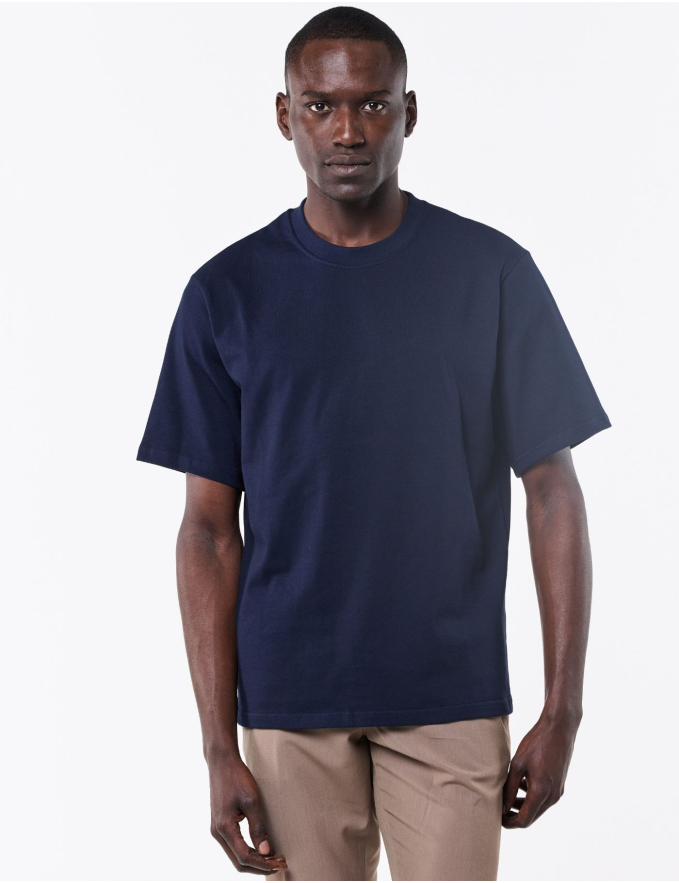 T-SHIRT OVERSIZE AZUL