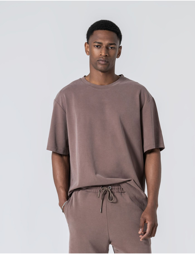 T-SHIRT RELAXED FIT MOUSSE