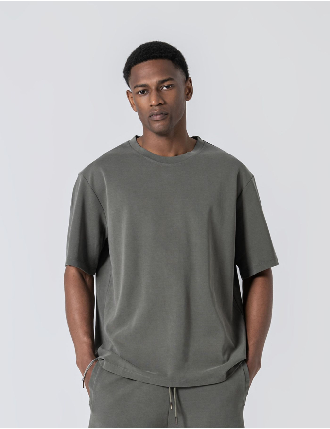 T-SHIRT RELAXED FIT VERDE
