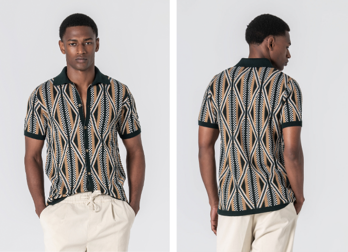 POLO CAMISEIRO JACQUARD