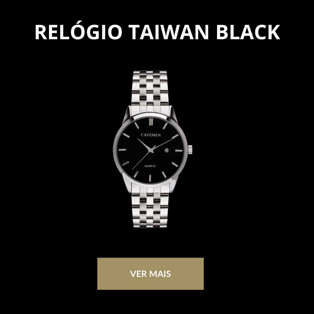 Relógio Taiwan Black Relógio Taiwan Black