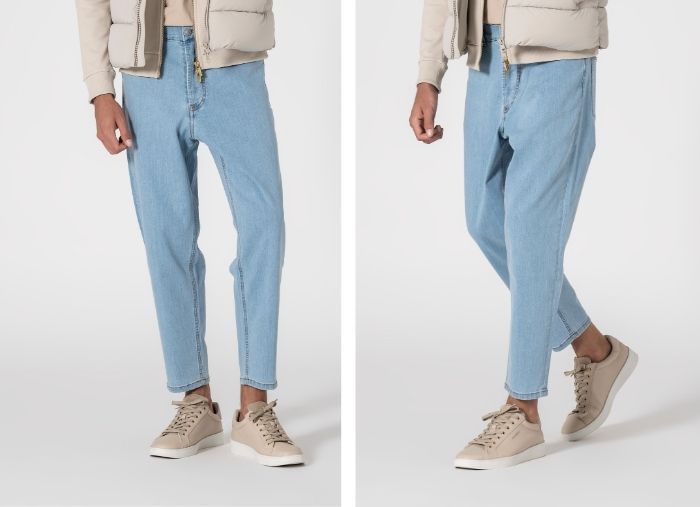 POLO DE LINHO SLIM FIT AZUL POLO DE LINHO SLIM FIT AZUL