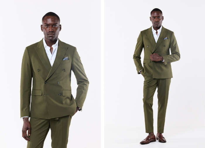 FATO TRESPASSE SLIM FIT VERDE OLIVA (PICK STITCH) FATO TRESPASSE SLIM FIT VERDE OLIVA (PICK STITCH)